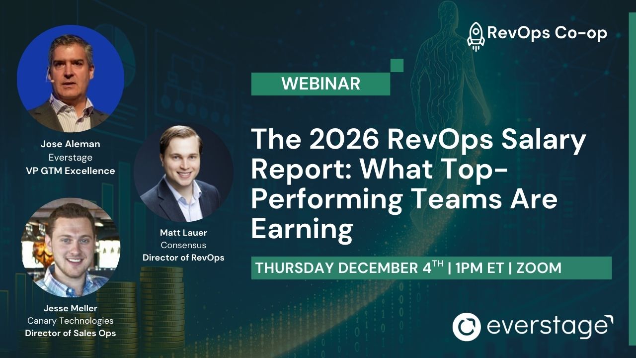Jose Aleman, Matt Lauer, and Jesse Meller webinar on RevOps compensation
