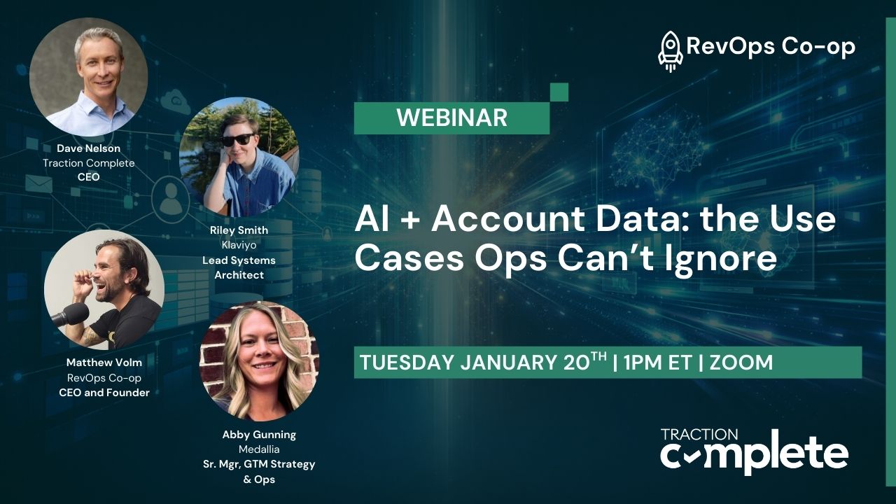 AI + Account Data: the Use Cases Ops Can’t Ignore