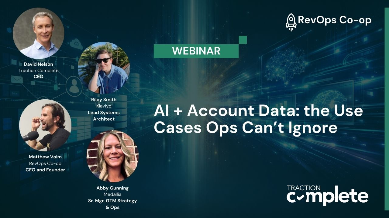 AI + Account Data: the Use Cases Ops Can’t Ignore