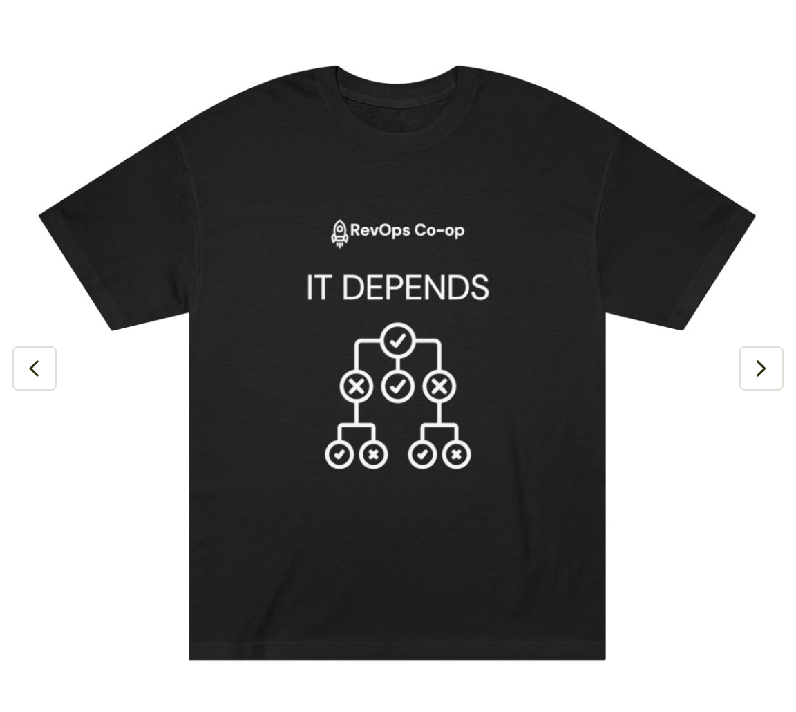 t-shirt with decision tree logic