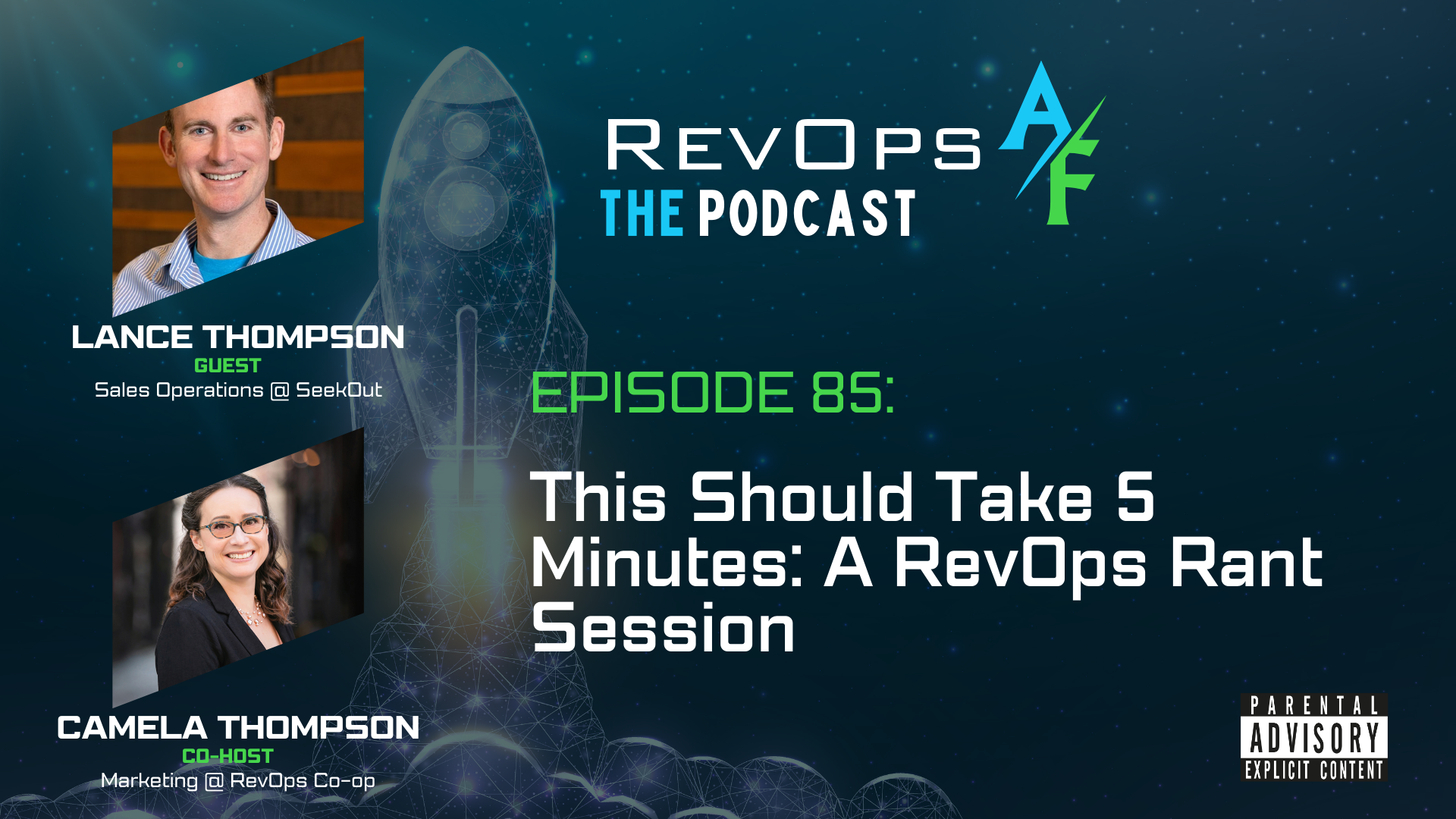 RevOpsAF Podcast Episode featuring Lance Thompson