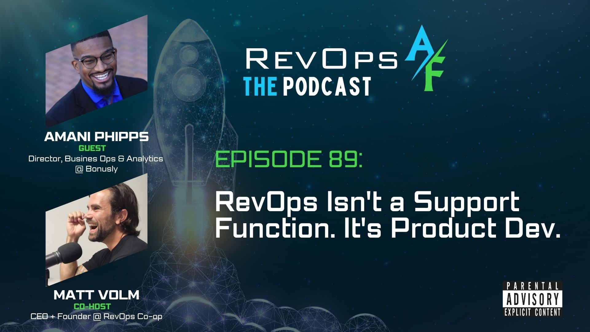 RevOps Isn't a Support Function. It's Product Dev. With Amani Phipps