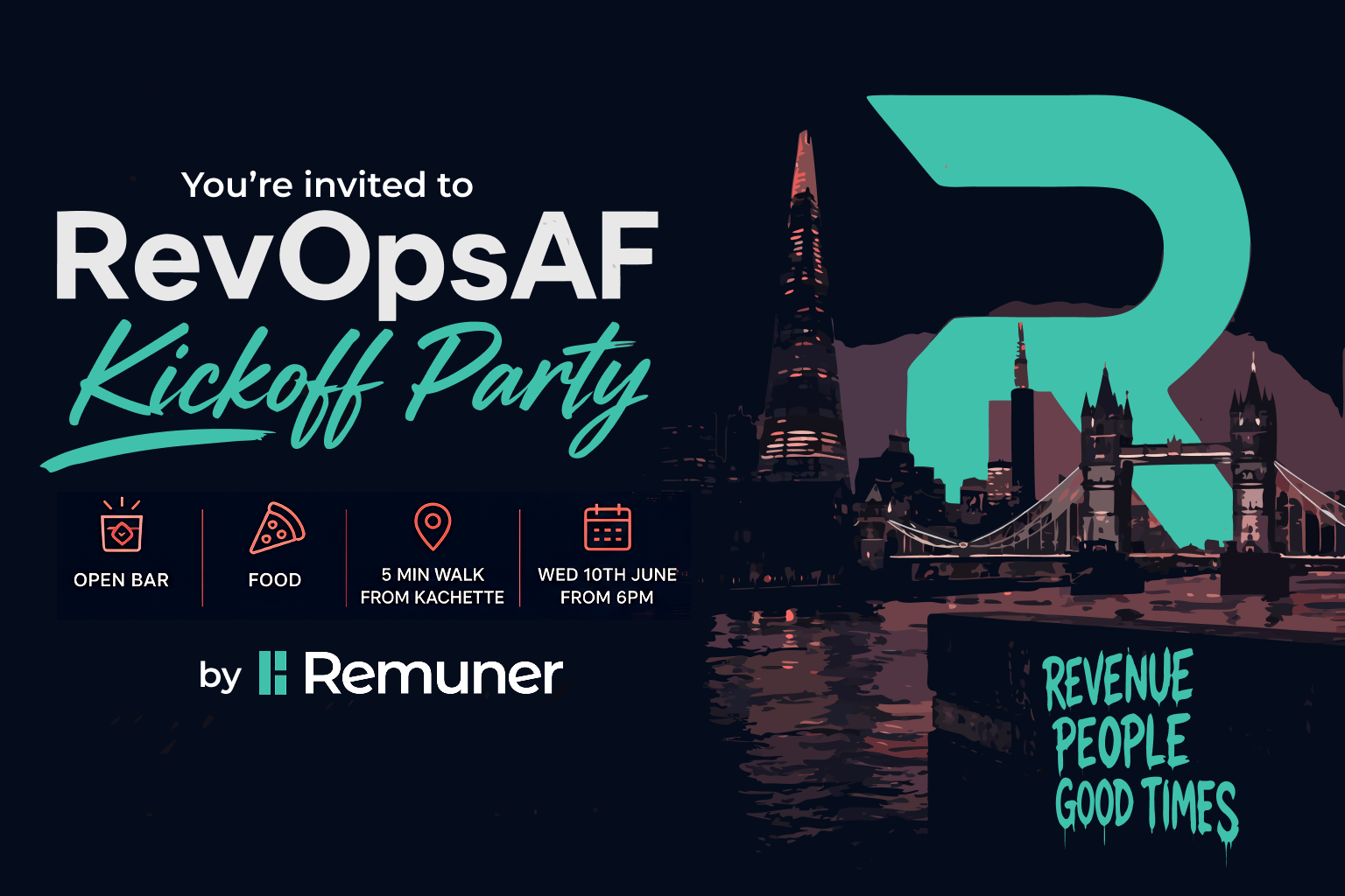 Remuner's RevOpsAF Kickoff Party