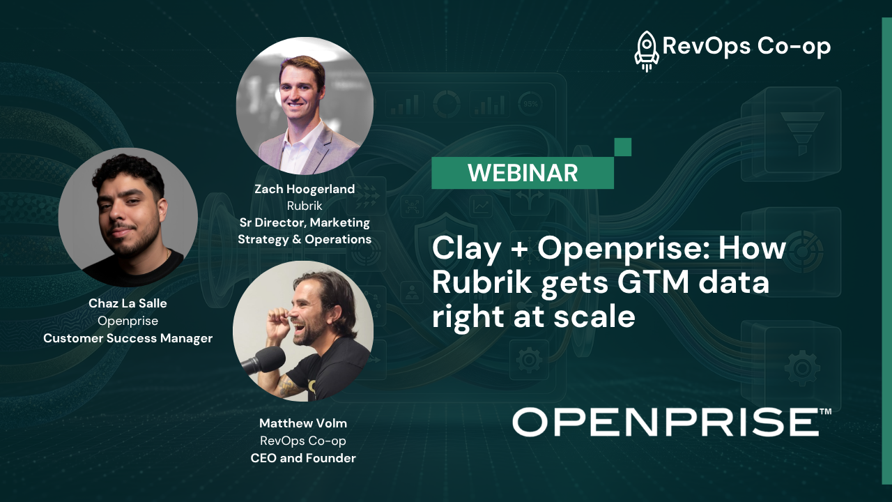When Enrichment Meets Orchestration: How Rubrik Gets GTM Data Right at Scale