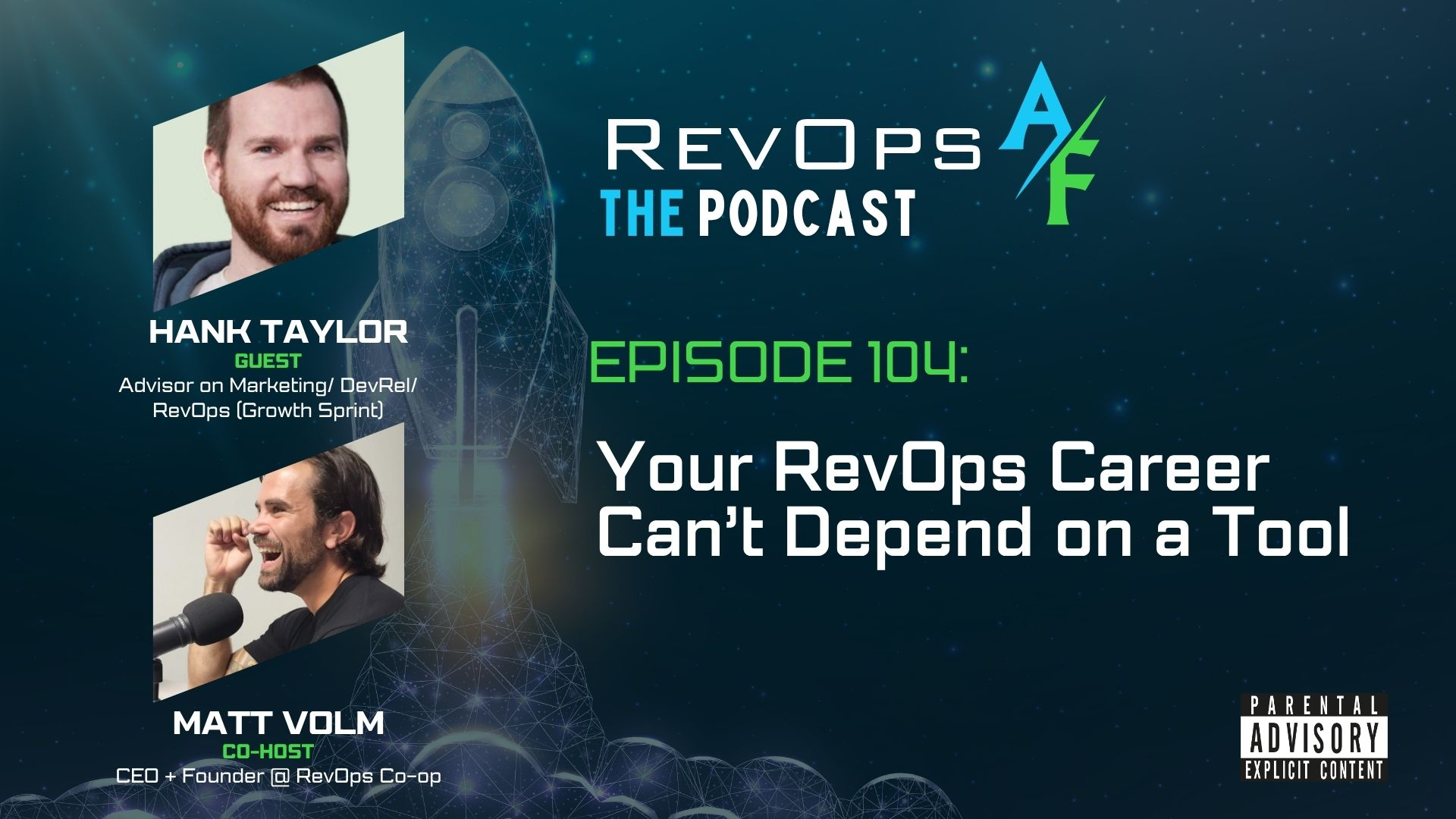 Episode 104: Your RevOps Career Can't Depend on a Tool