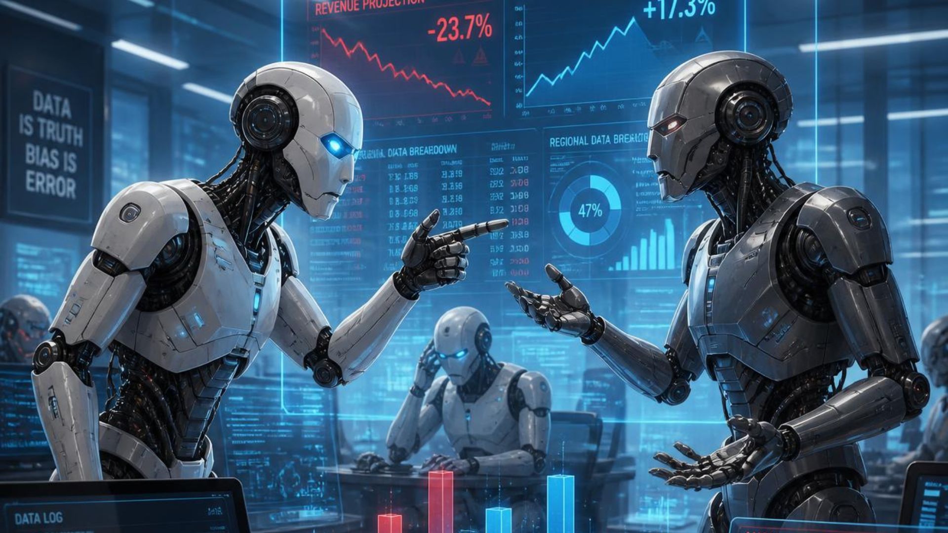 AI arguing over data that doesn't match