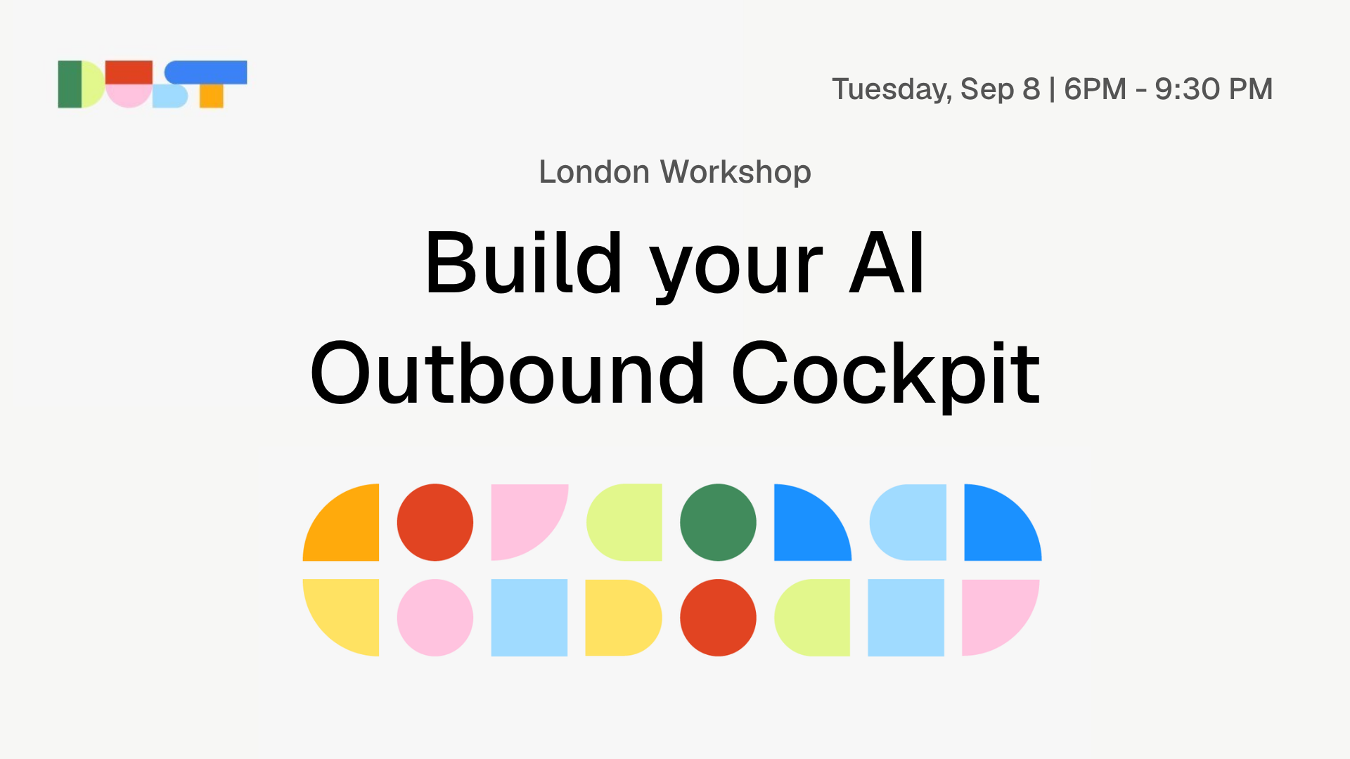 Build your AI Outbound Cockpit - a Hands-On London Workshop