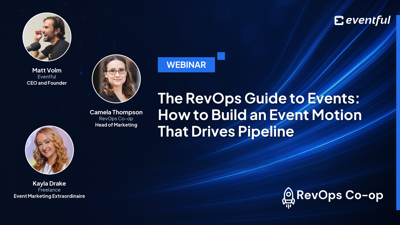 The Event Isn't the Strategy: How to Build an Event Motion That Actually Drives Pipeline