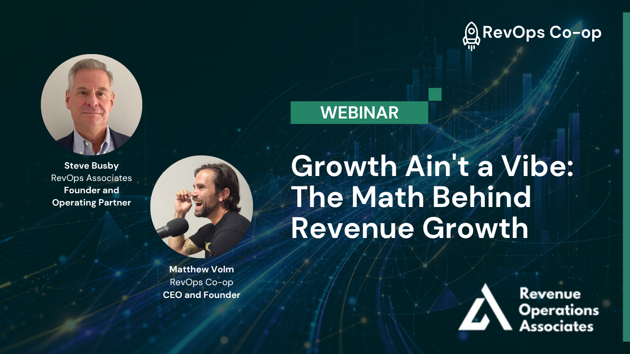 Growth Ain't a Vibe: The Math Behind Revenue Growth