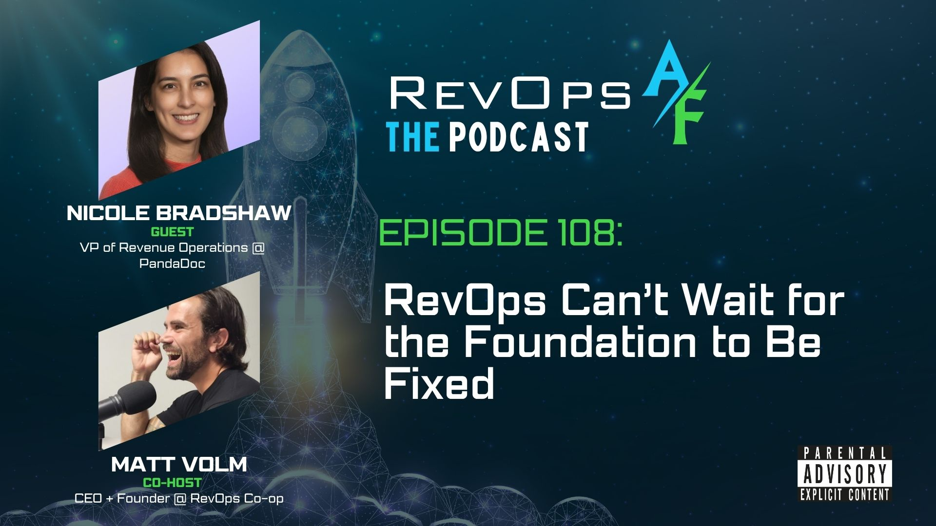 Episode 108: RevOps Can't Wait for the Foundation to Be Fixed
