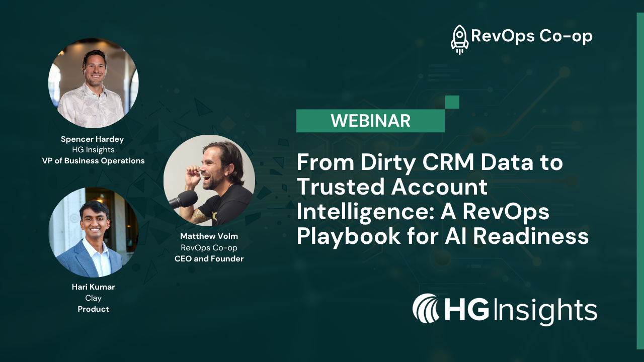 From Dirty CRM Data to Trusted Account Intelligence: A RevOps Playbook for AI Readiness