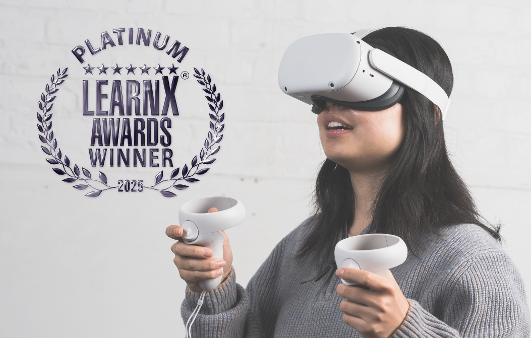 Our First Move VR Manual Handling Programme has been awarded Platinum at the 2025 LearnX Awards. Developed in partnership with Provention NZ, Uptale, and Briscoe Group, the programme uses immersive VR and behavioural science to build safer, more confident movement habits.