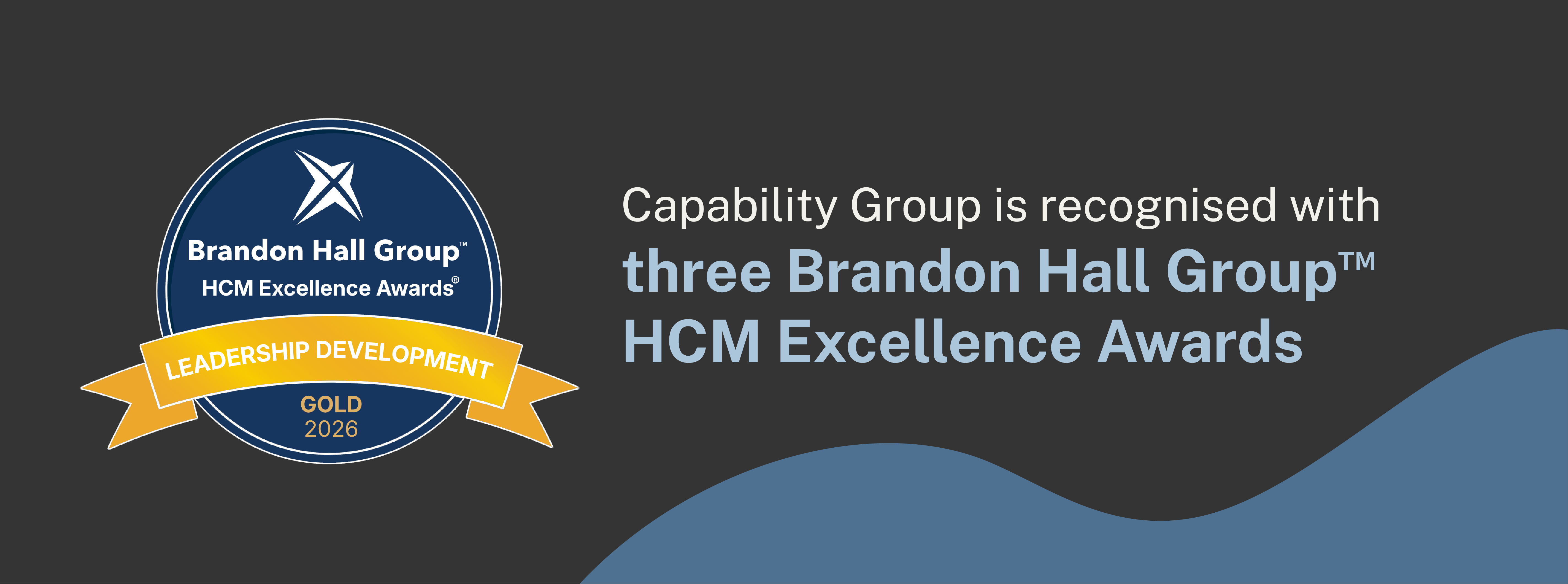 Capability Group is recognised with three Brandon Hall Group™ HCM Excellence Awards alongside R.M.Williams, Bstore, and Palmerston North City Council