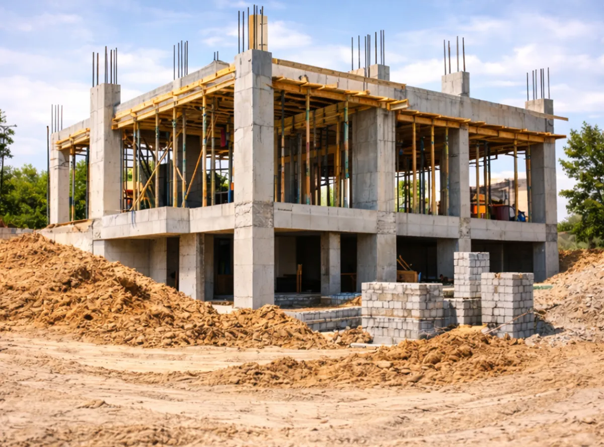 executie structura casa unifamiliala romania