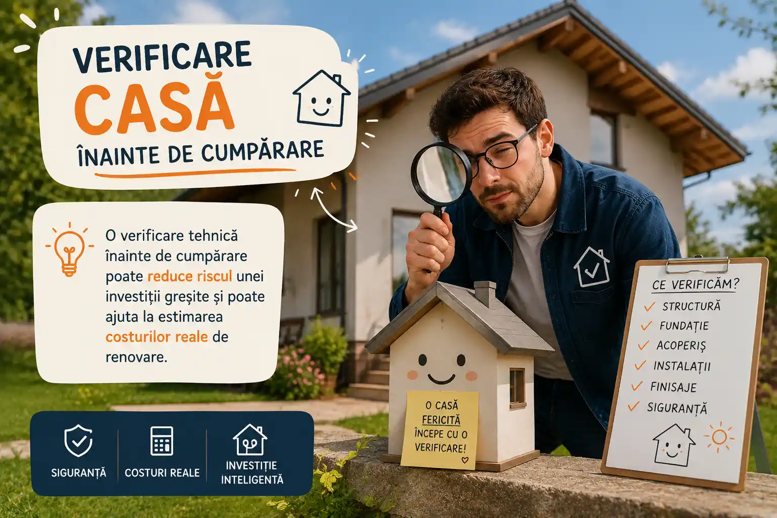 Verificare tehnică structură casă înainte de cumpărare