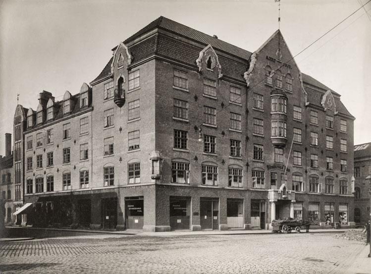Gamalt bilete av Hotel Bondeheimen.
Old image of Hotel Bondeheimen.