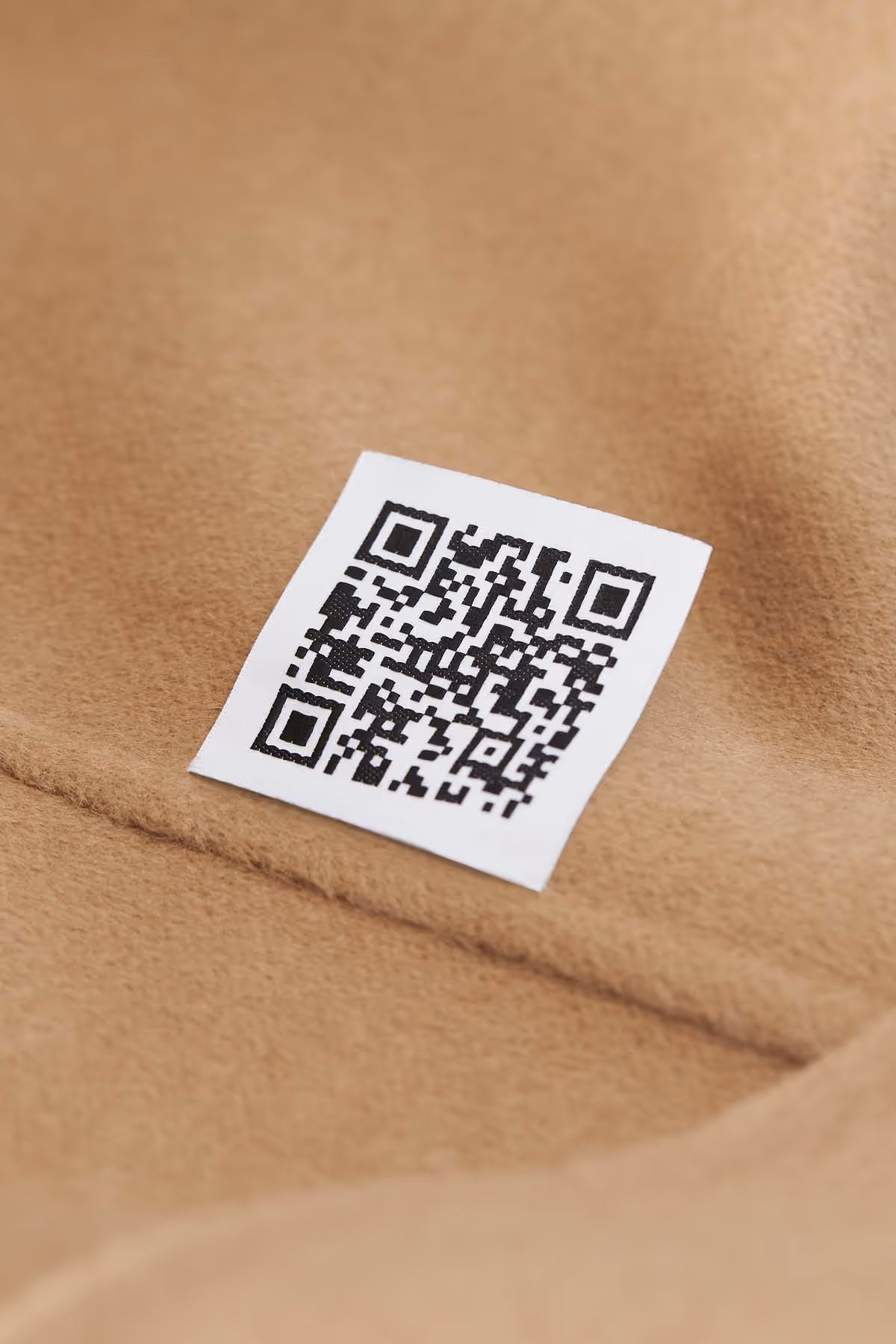 CAMEL DOUBLE FACED CASHGORA WRAP DRESS