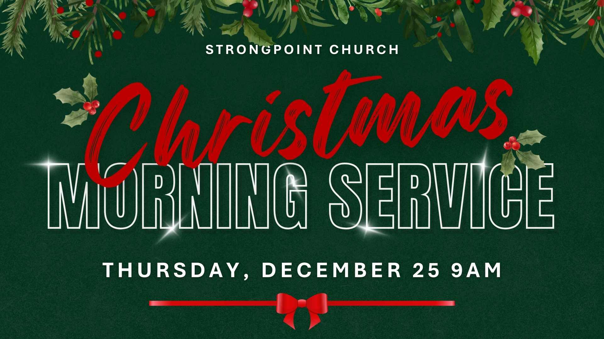 Christmas Morning Service