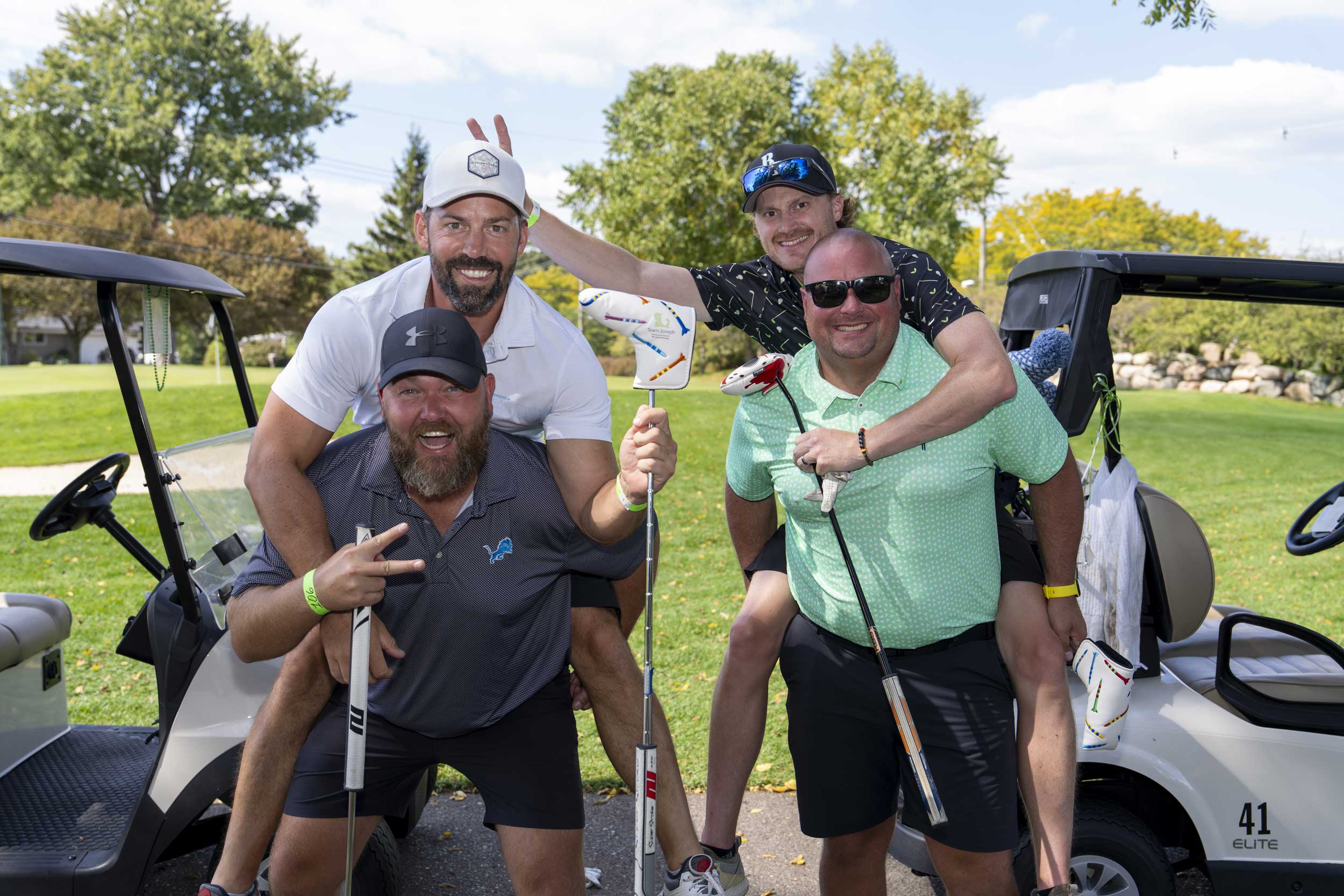 Golf outing photo from 2025