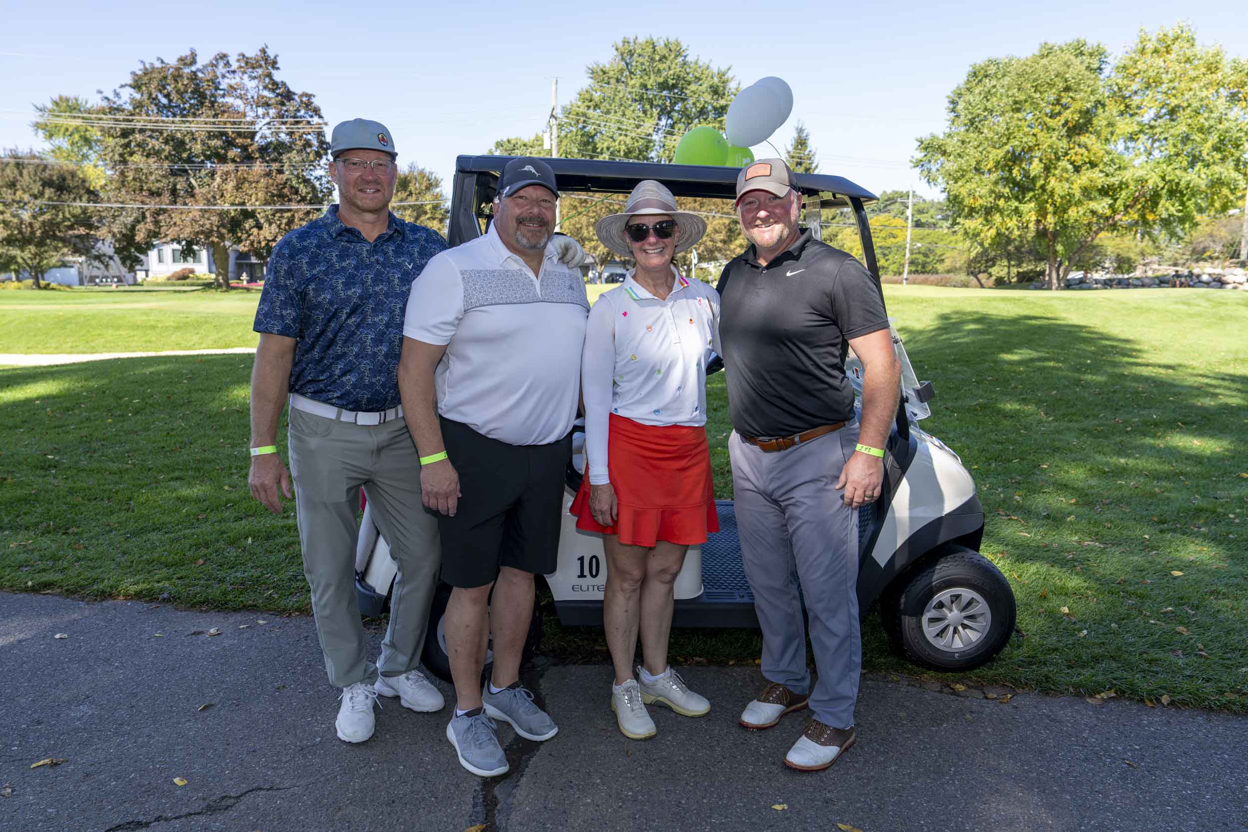 Golf outing photo from 2025