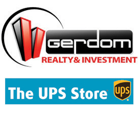 Gerdom Realty/UPS logo