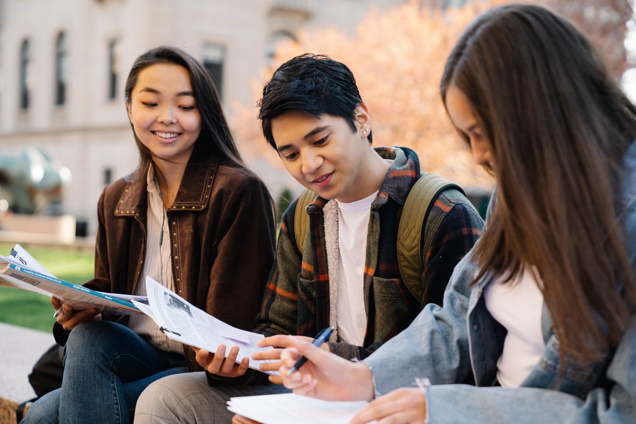 first generation college students attending a university with scholarships and support specific to their situation