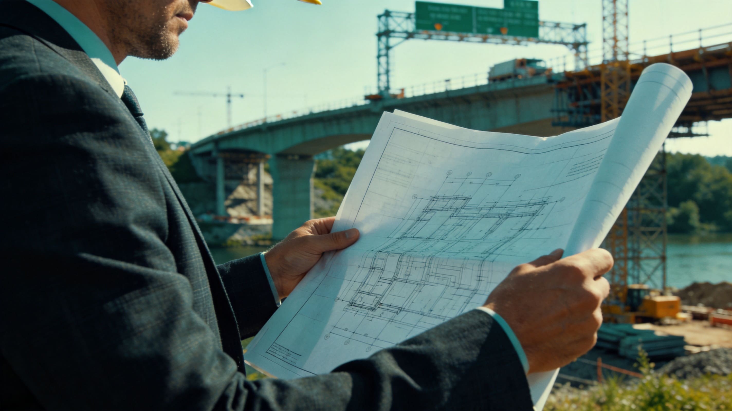 civil engineer enjoying a low-stress transition from college to career thanks to choosing a program with great funding options