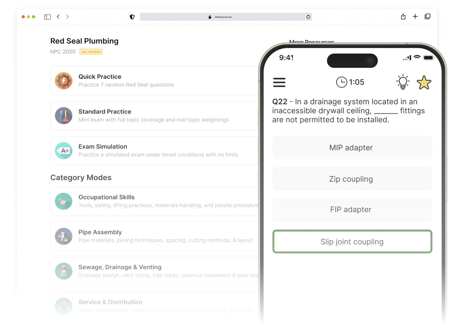 red seal electrical prep web app