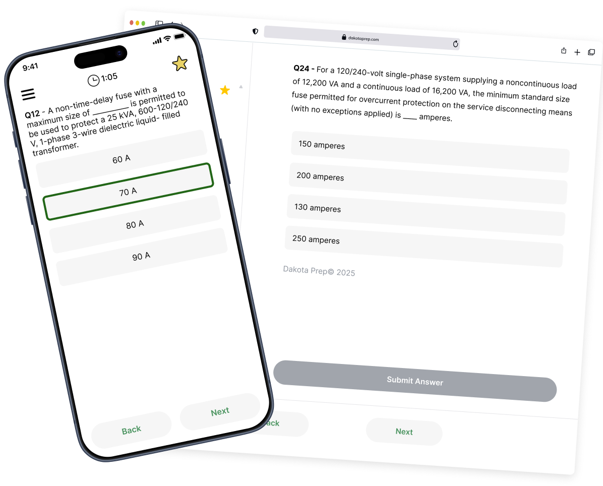 question and answer on dakota prep web and mobile