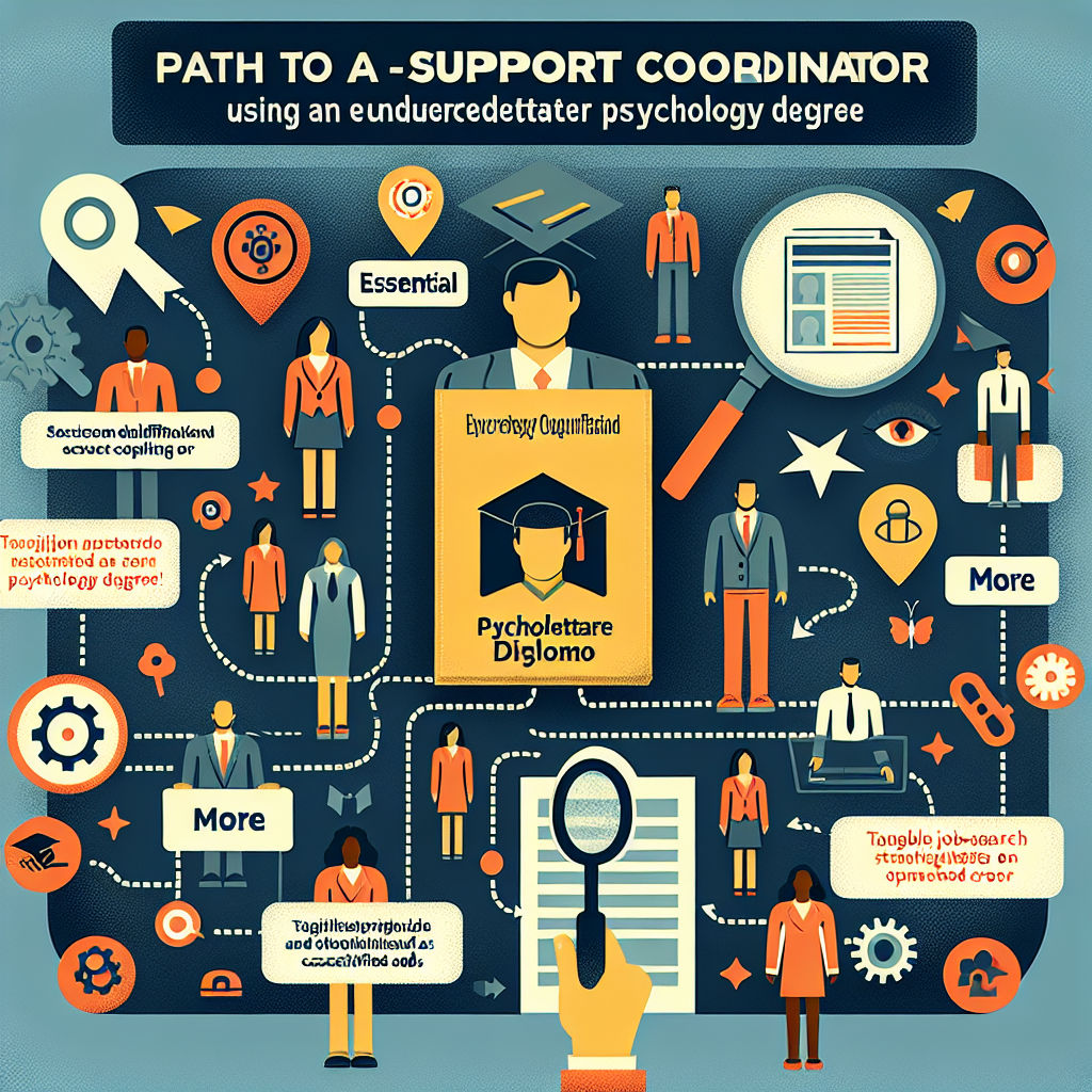 Get Hired: Support Coordinator with Psychology Degree