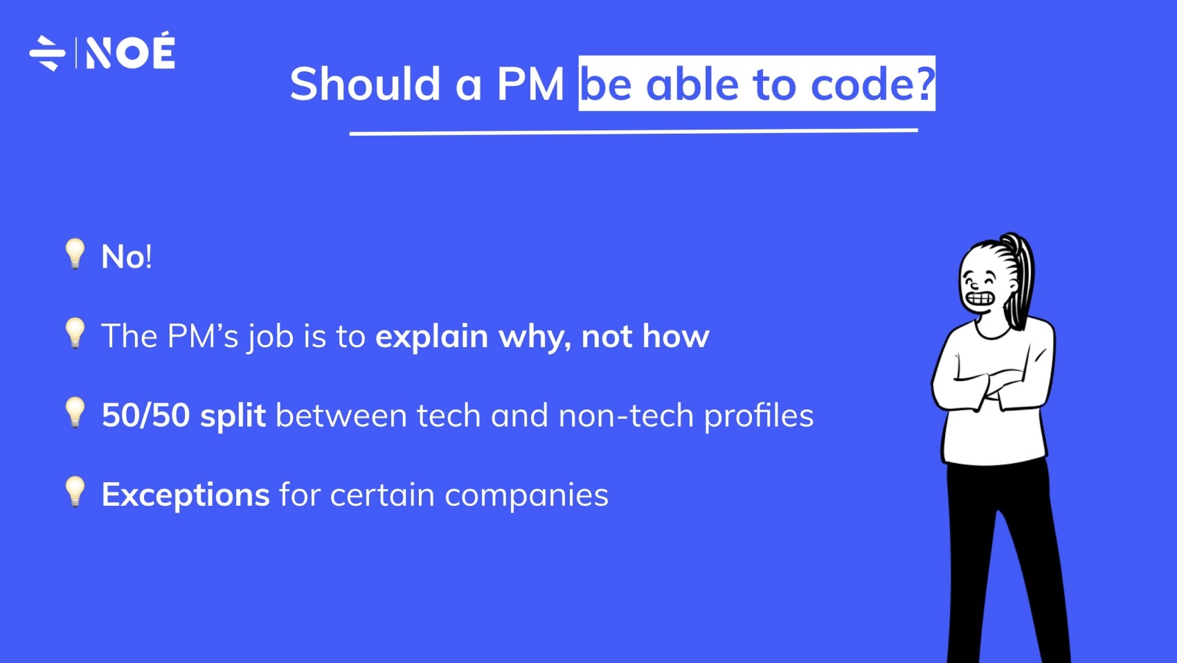 Should a PM be able to code ?