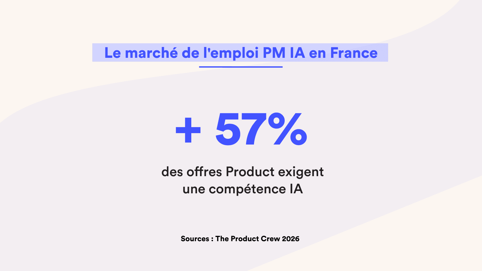 Le marché de l'emploi PM IA en France aujourd'hui