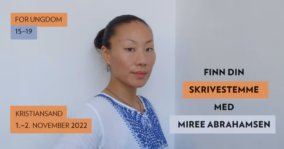 Finn din skrivestemme | Med MiRee Abrahamsen