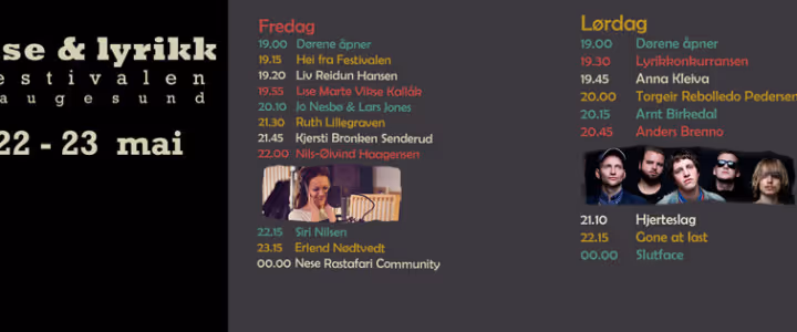 Vise & lyrikkfestivalen i Haugesund