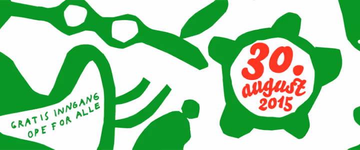 Litterær hagefest i Adrianstua