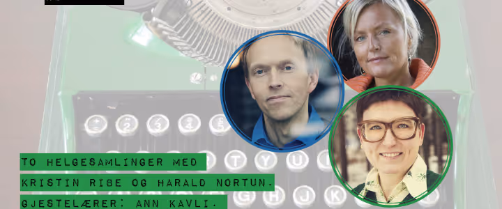 Skriving som prosjekt - skriveforum med to helgesamlinger