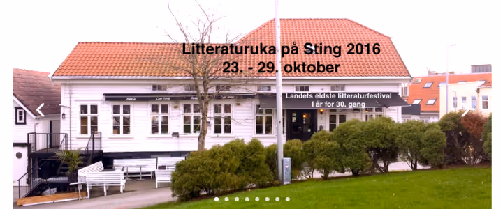 Litteraturuka på Sting