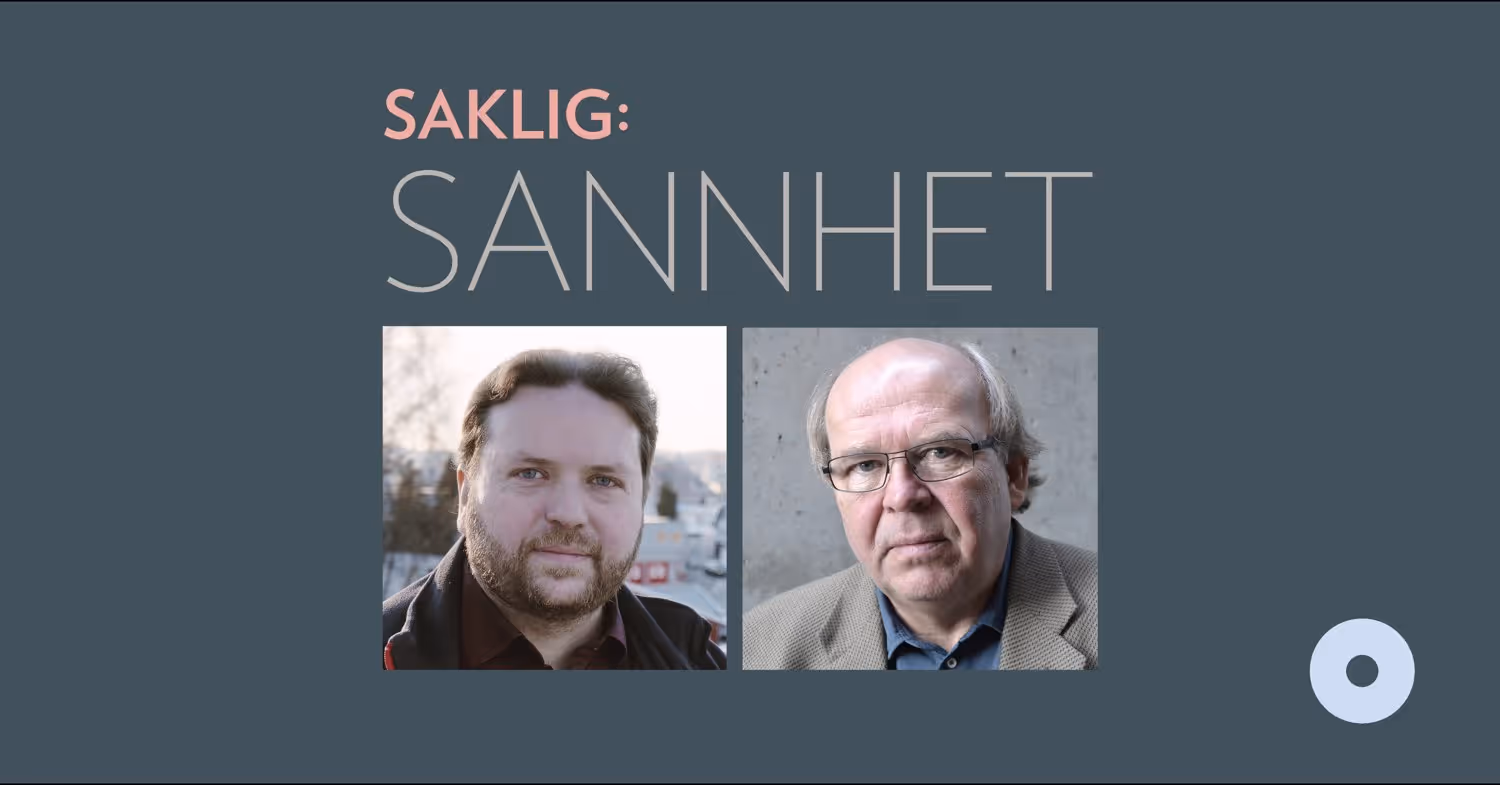 Saklig: Sannhet