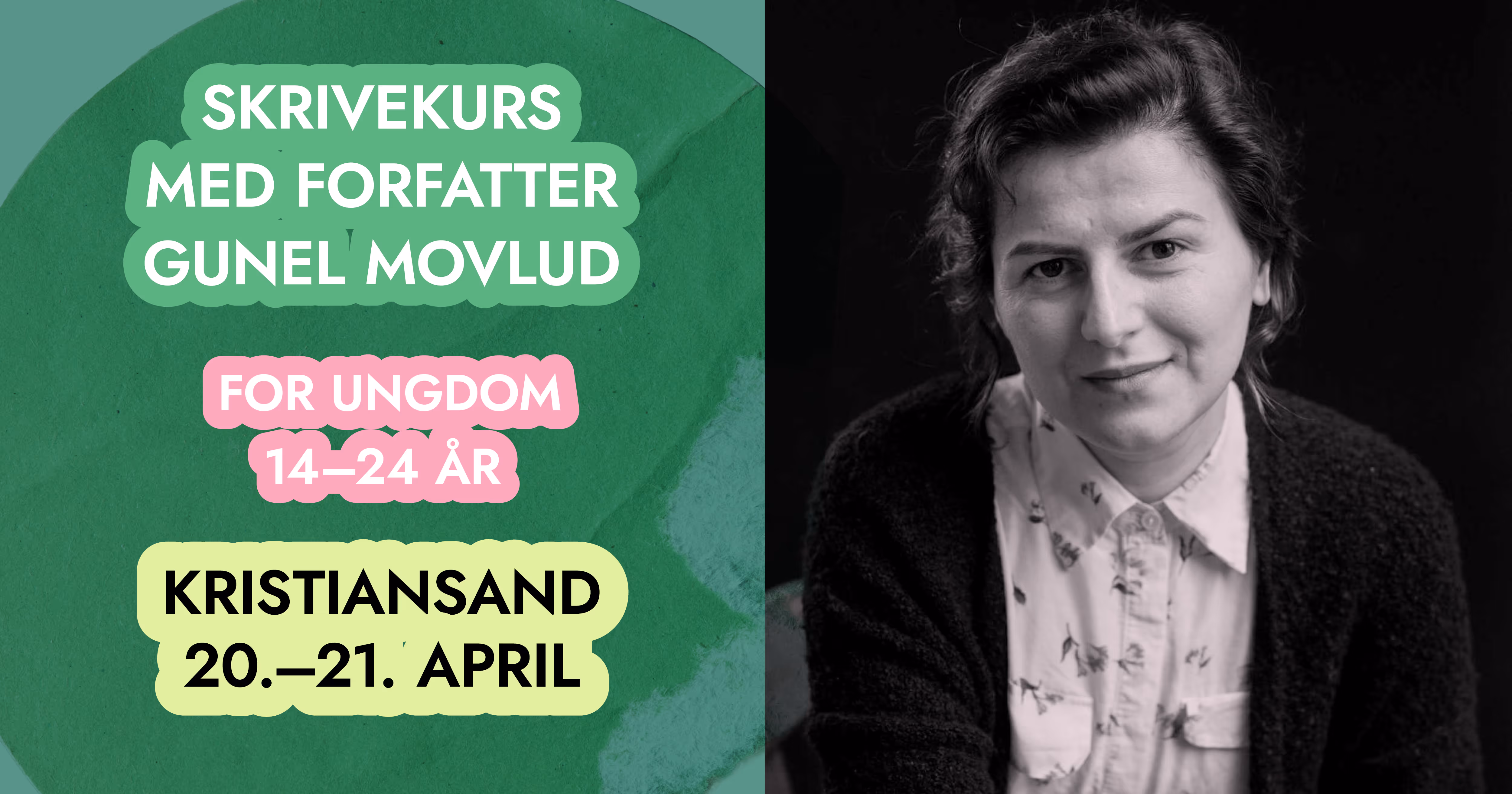 Bli en god historieforteller: Gratis skrivekurs med Gunel Movlud