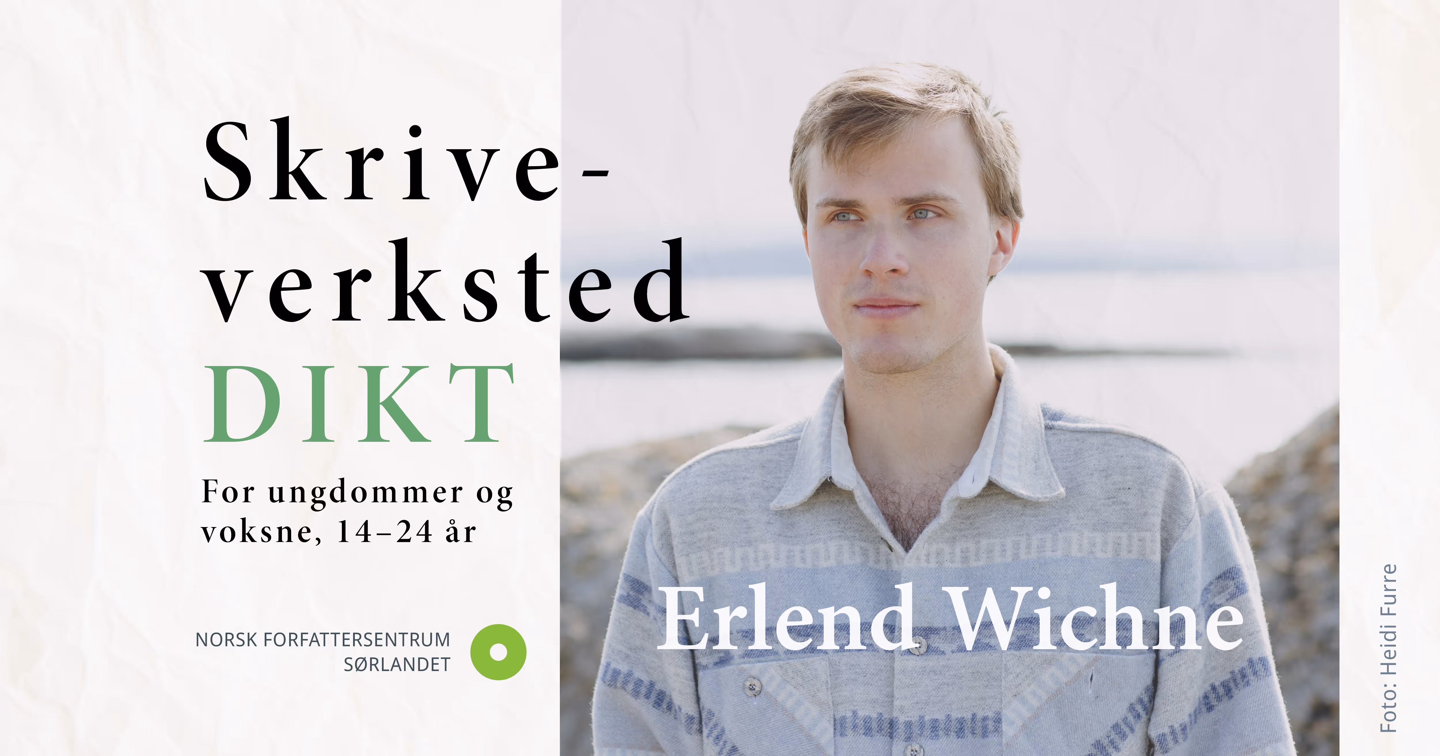 Skriv dikt med Erlend Wichne