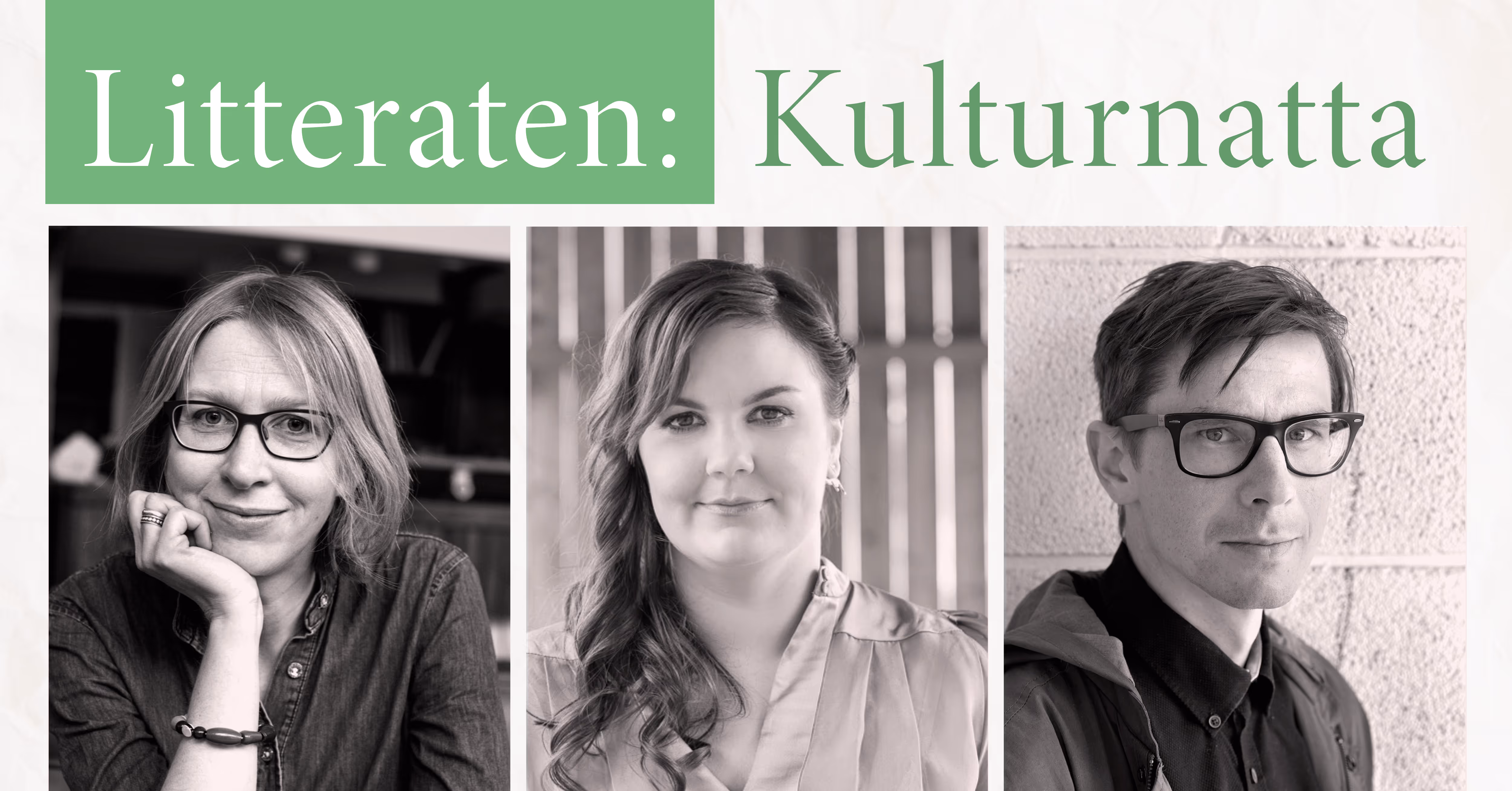 Litteraten på Kulturnatta!