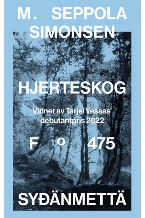 Omslaget til vinnerboka Hjerteskog