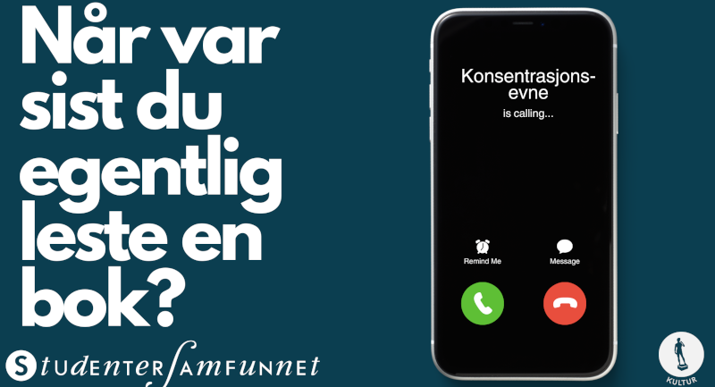 Når leste du sist en bok? 