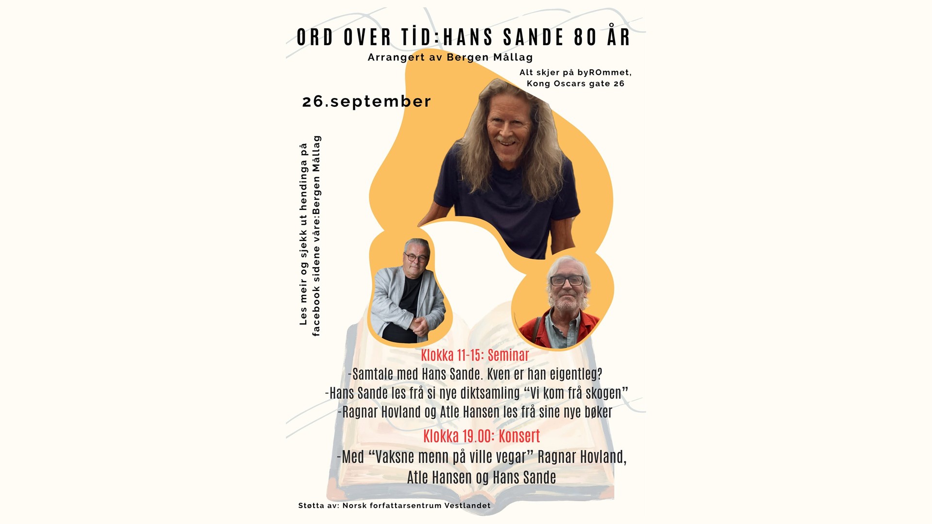 Ord over tid: Hans Sande 80 år