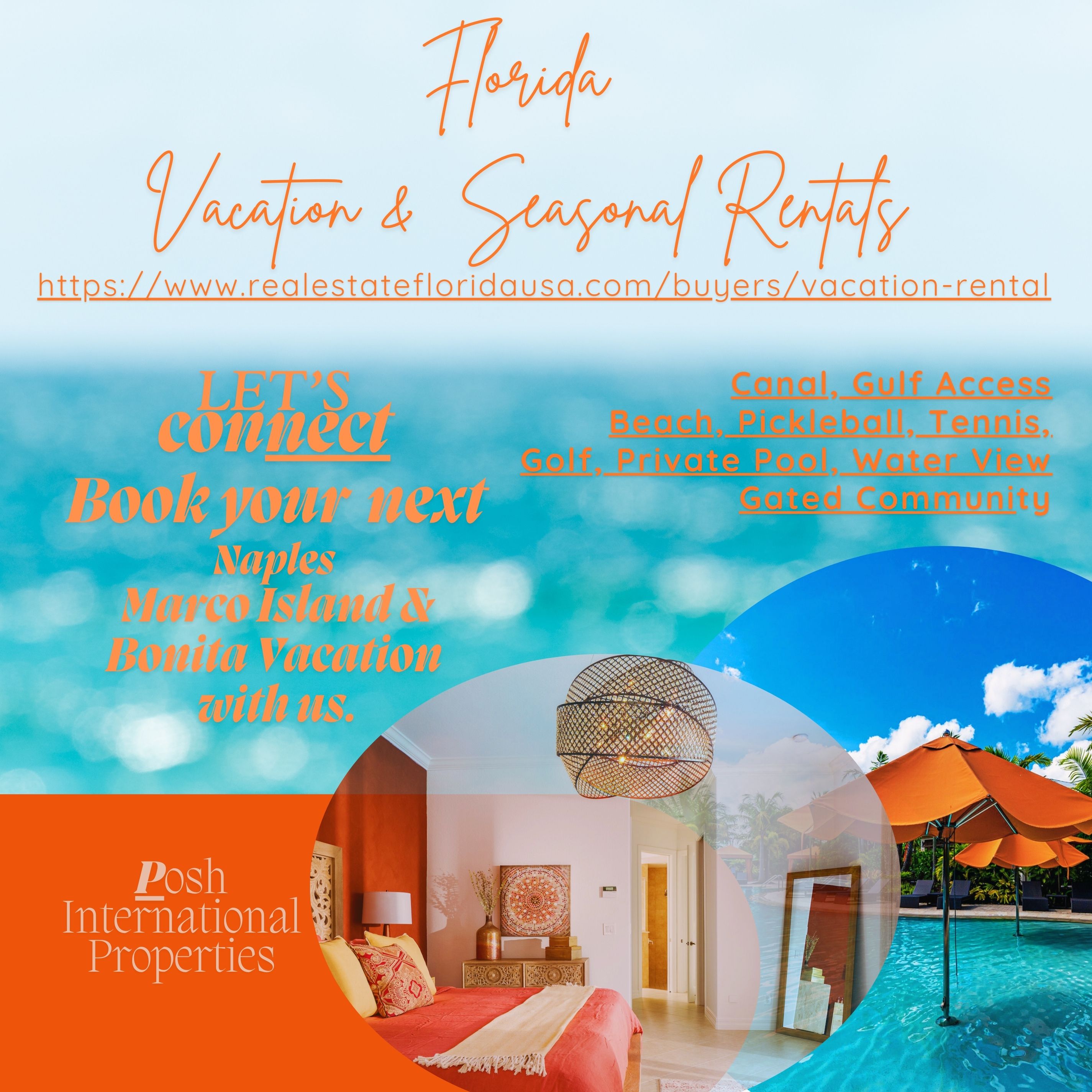 Naples Vacation Rental Companies - Posh International Properties