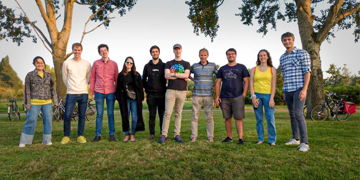 Wolfgang Löfflers research team in Leiden, Netherlands. 