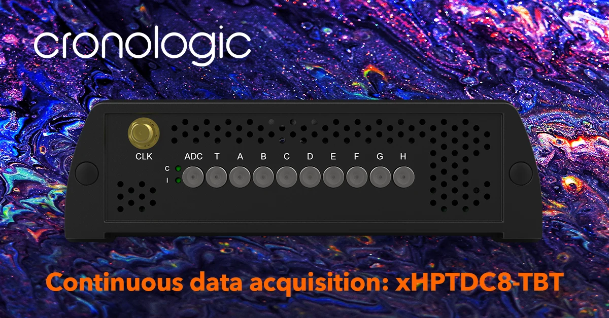 Frontal view of the cronologic xHPTDC8-TBT featuring thunderbolt compatible ports.