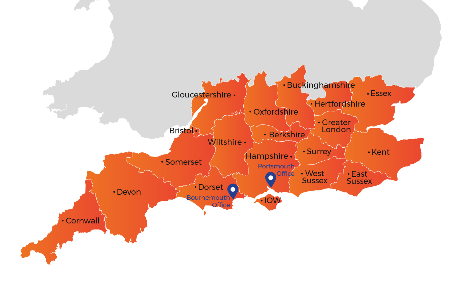 Dryplast Map of operations