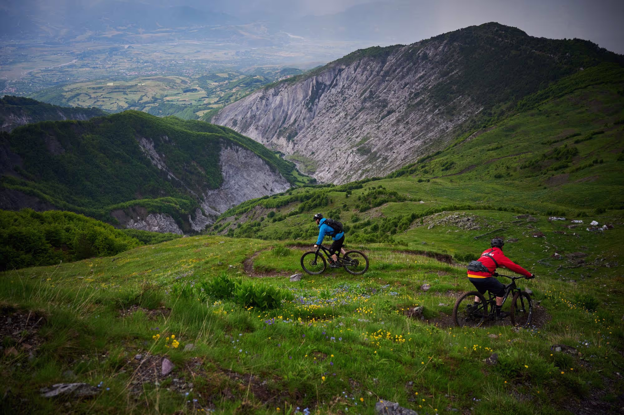 Mountain biking in unchartered territory in Northern Macedonia and Albania