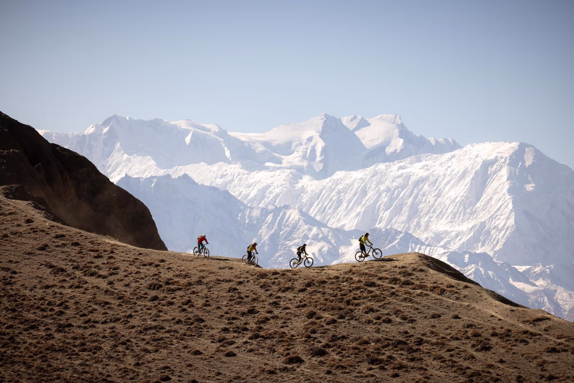 Peak of mountains